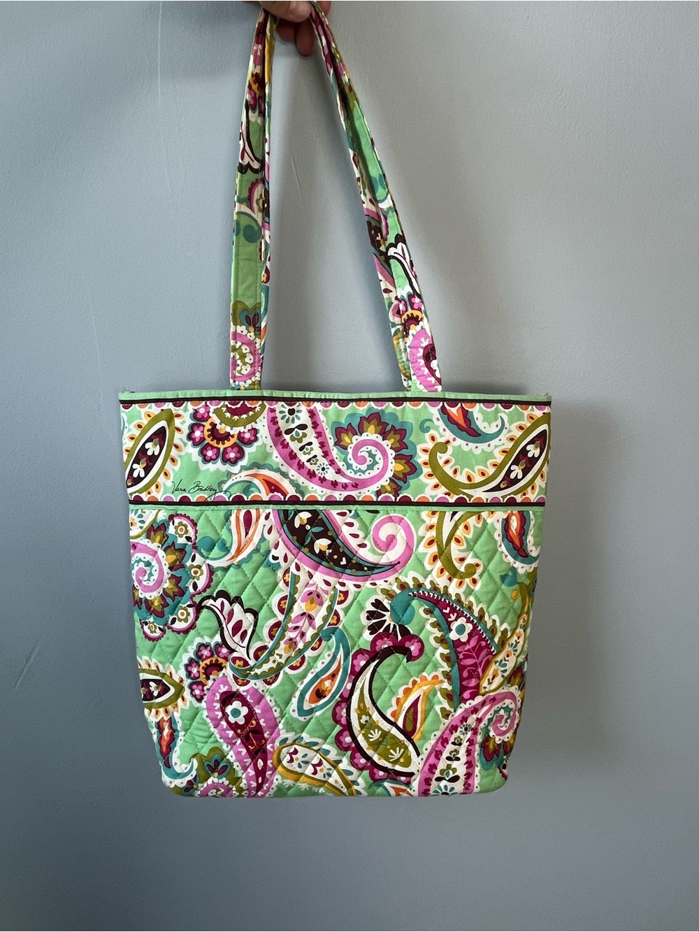 Vera Bradley Retired Tutti Frutti Everyday Quilted Tote- Excellent Condition! - Picture 2 of 15